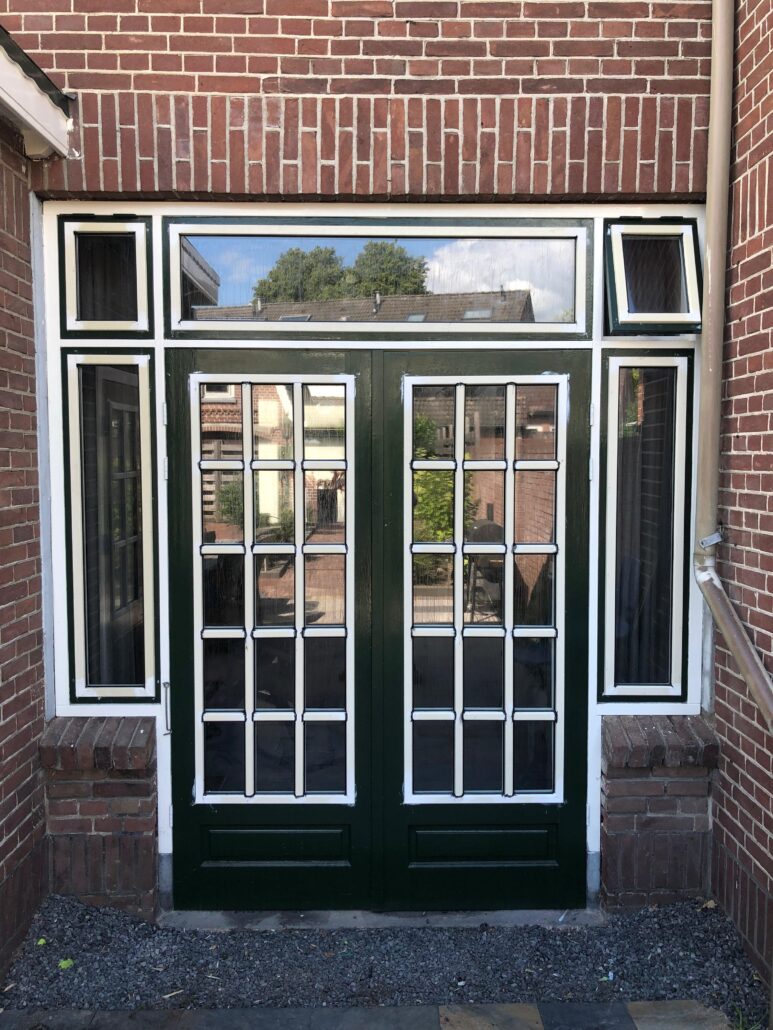 HR++ glas in deur