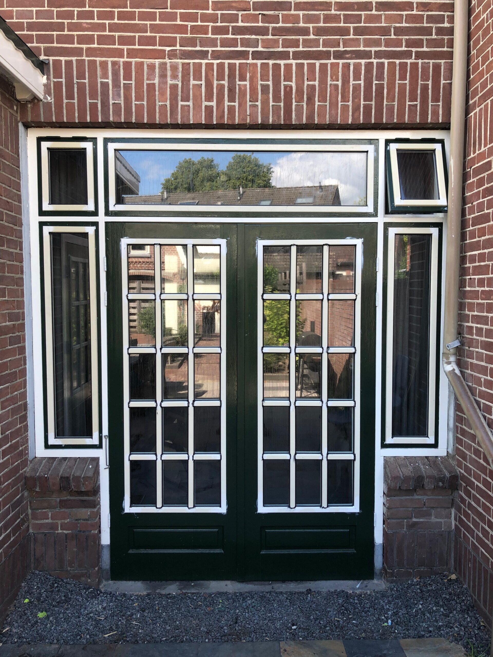 HR++ glas in deur
