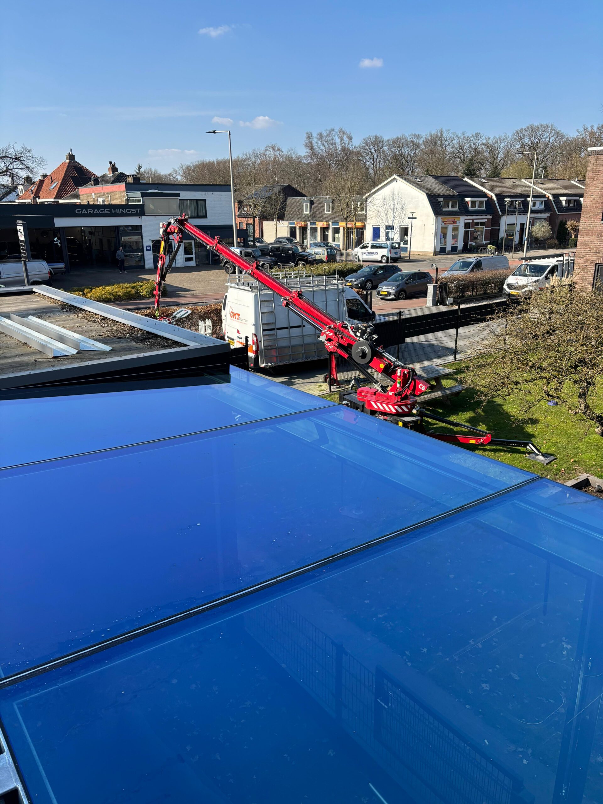 zonwerend dakglas in Enschede 4
