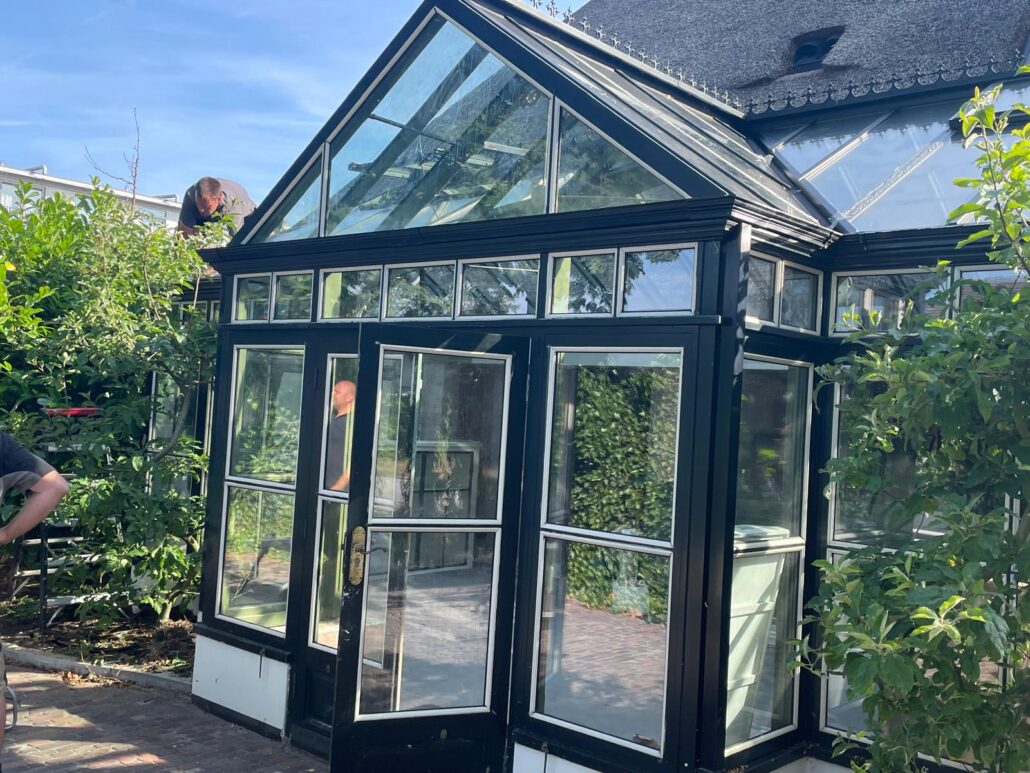 HR++ glas Engelse serre