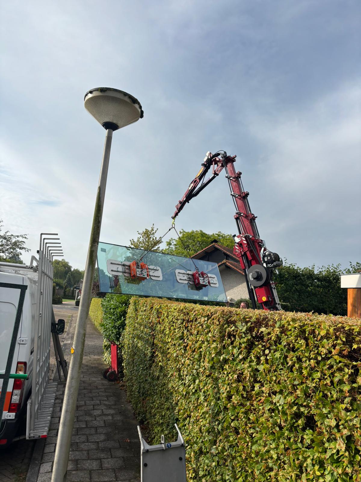 Grote dakruit geplaatst in Haaksbergen