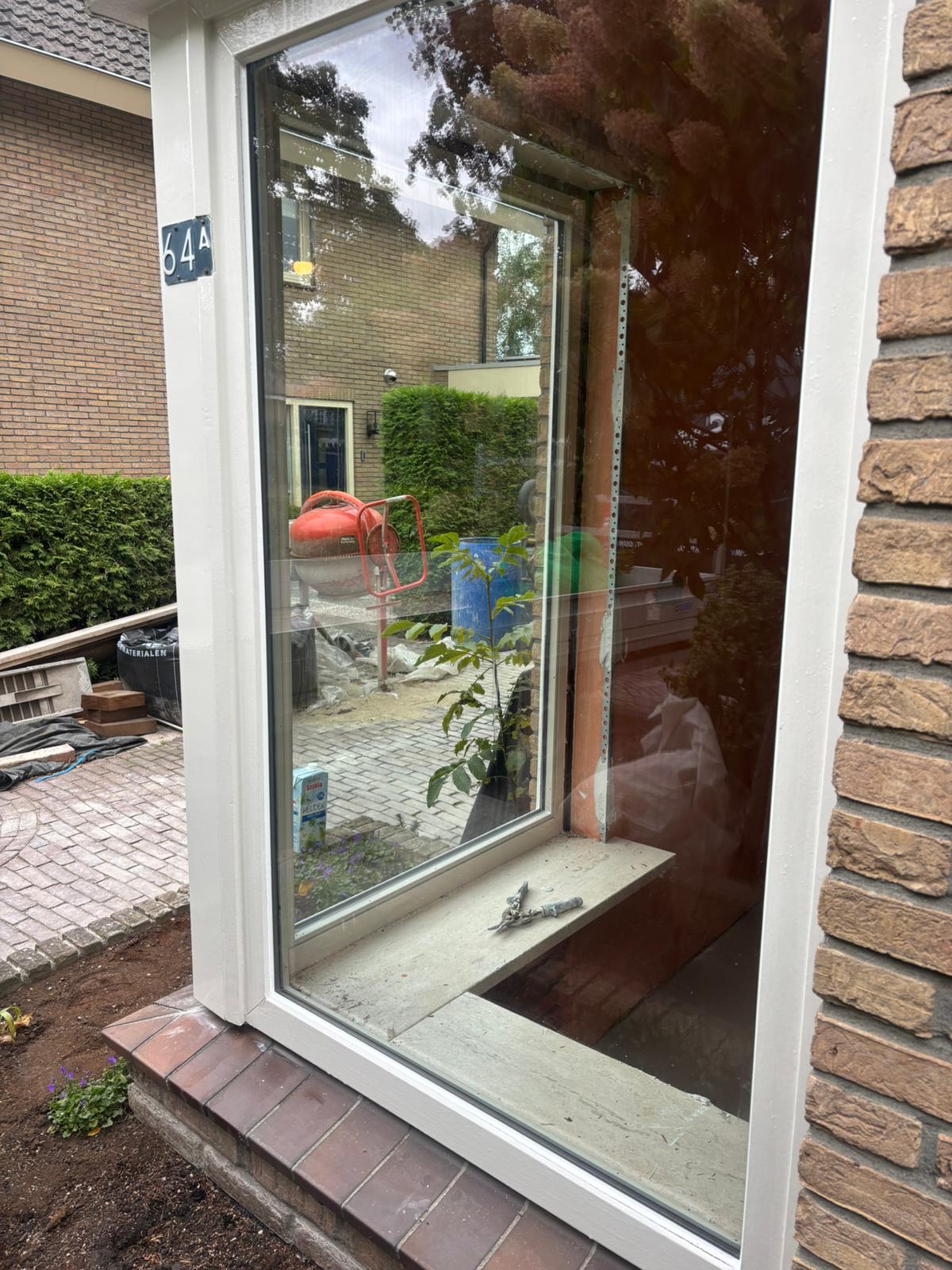 HR++ glas geplaatst bij woning in Wierden