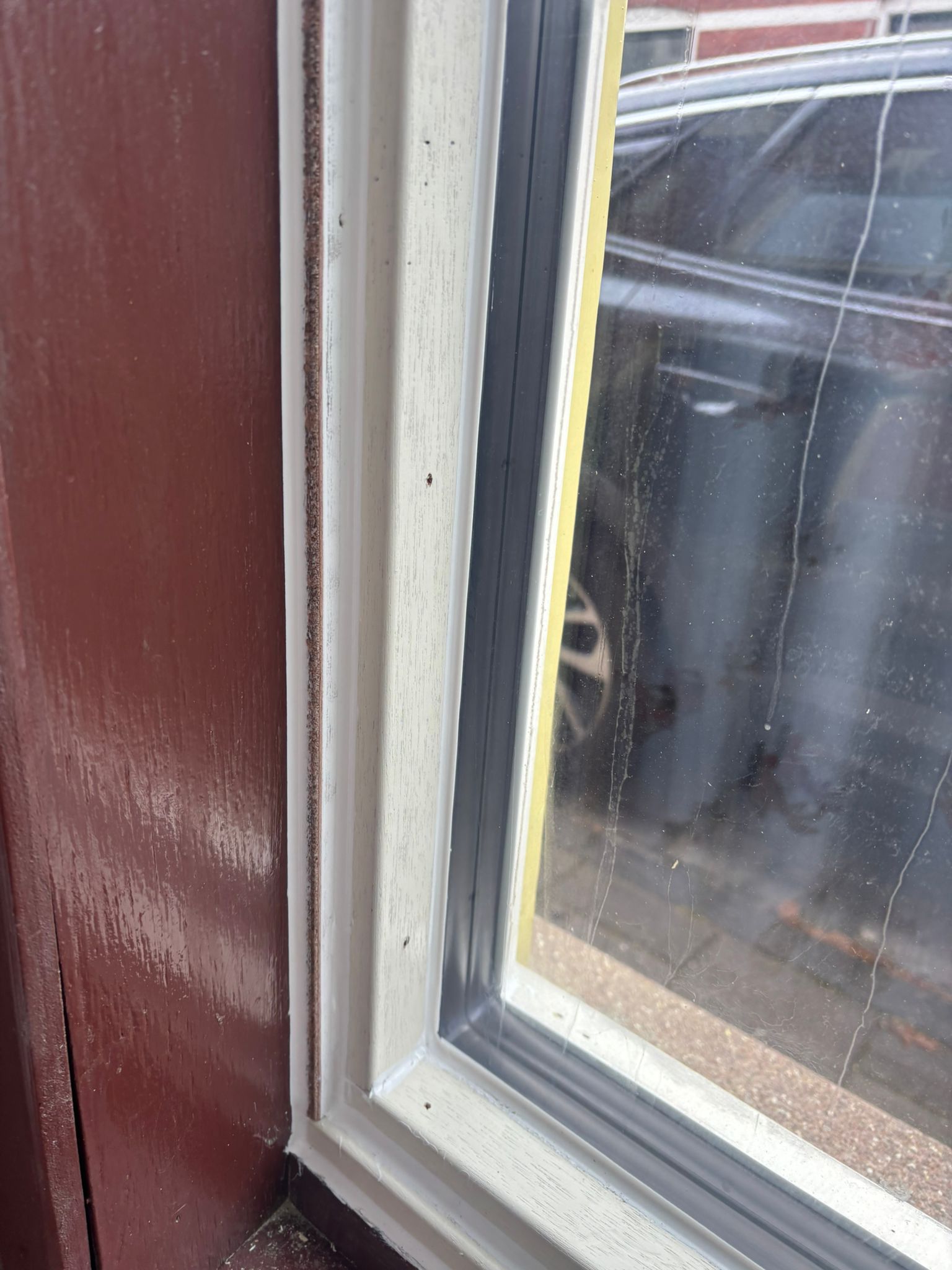 Triple glas met zwart TPS kader geplaatst in Goor