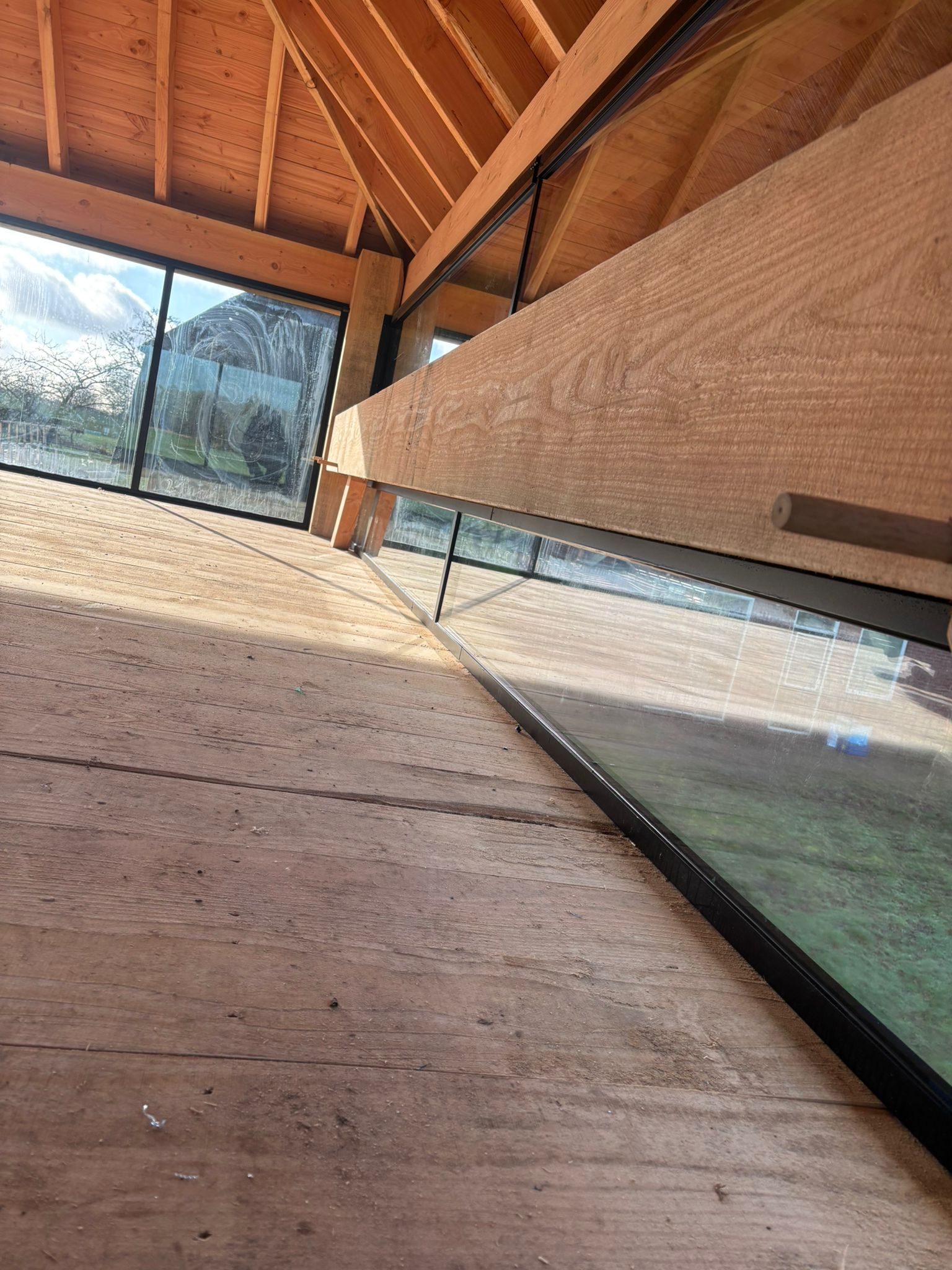 Zonwerend HR++ glas geplaatst in bijgebouw in Notter